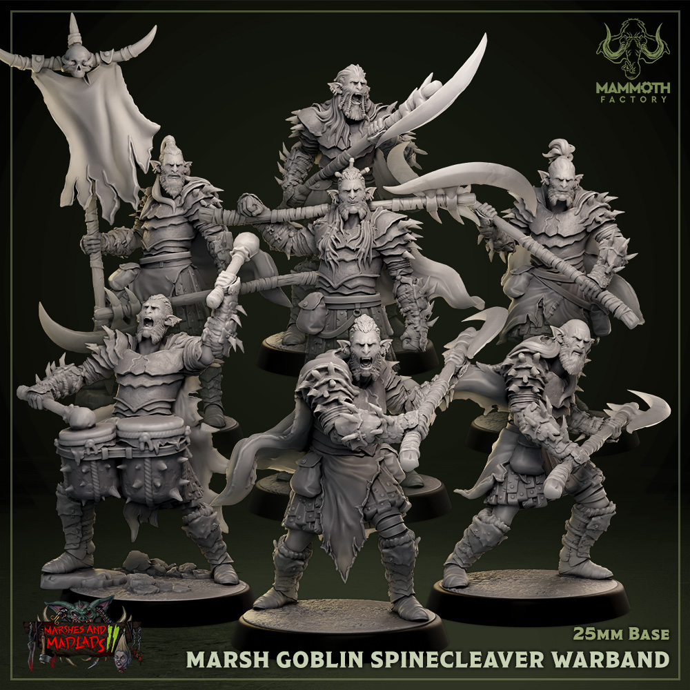 Hobgoblin Spinecleaver Warband (7 Miniatures)